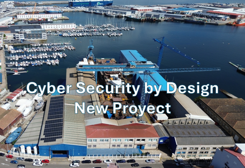 cyber security by design in new vessel